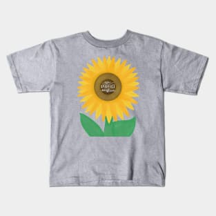 You Perfect Sunflower Leslie Knope Quote Kids T-Shirt